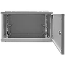 Шкаф телекоммуникационный настенный 9U, 600х450х500 (ШхГхВ), дверь металлическая, фото 4