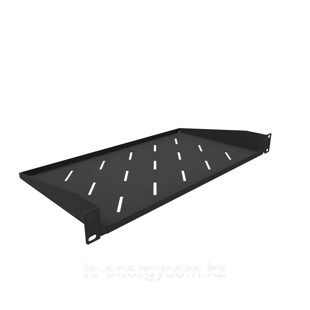 Полка консольная для шкафов глубиной 400мм, (глубина полки 250мм) распределенная нагрузка 20кг, цвет-черный (SNR-SHELF-04025-20BC), фото 1