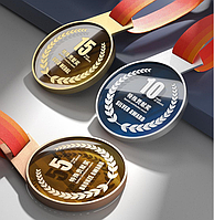 Медаль наградная YCZ-0005 ("золото" / "серебро" / "бронза" )