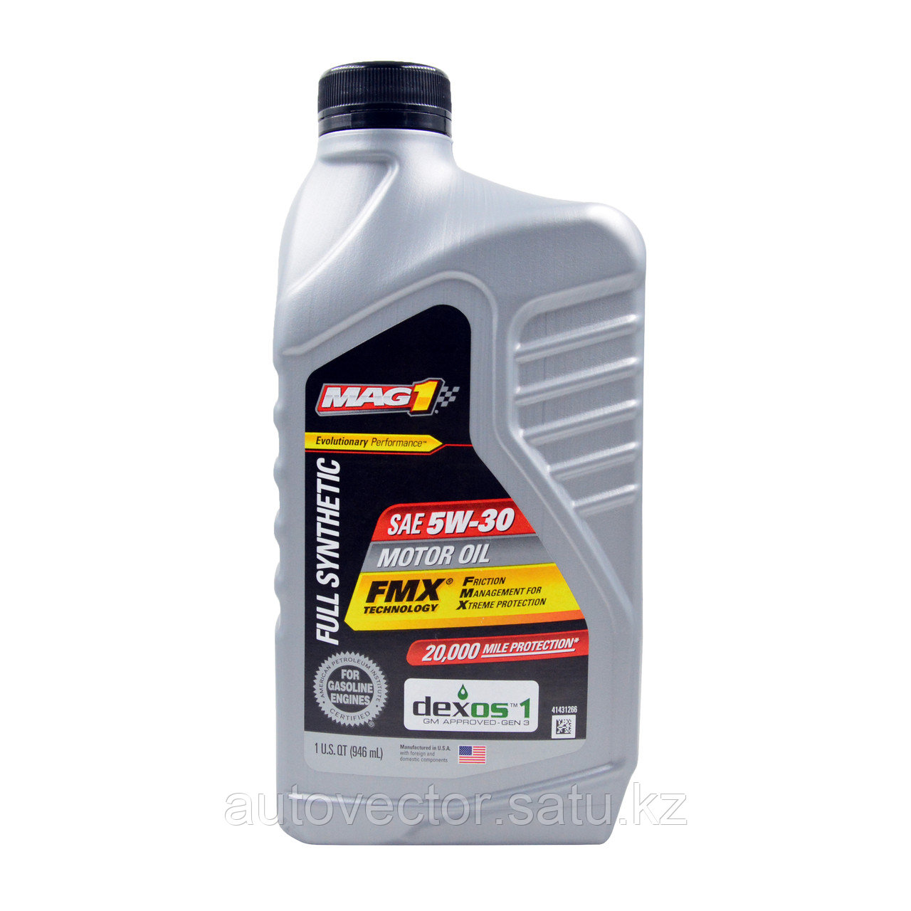 Моторное масло MAG 1 Full Synthetic 5W-30 Dexos1 Motor Oil 0.946L - фото 1 - id-p116001523