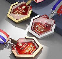 Медаль наградная YCZ-0013 ("золото" / "серебро" / "бронза" )