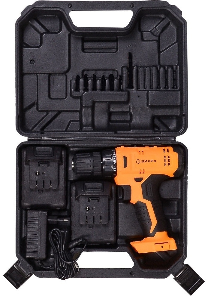 Дрель-шуруповерт аккумуляторная ДА-12Л-2 (2,0 А/ч) Вихрь, фото 1