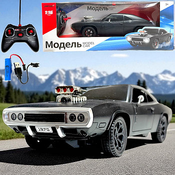Помятая упаковка!!! JY-4027 Мустанг машина  на р/у с аккум +з/у