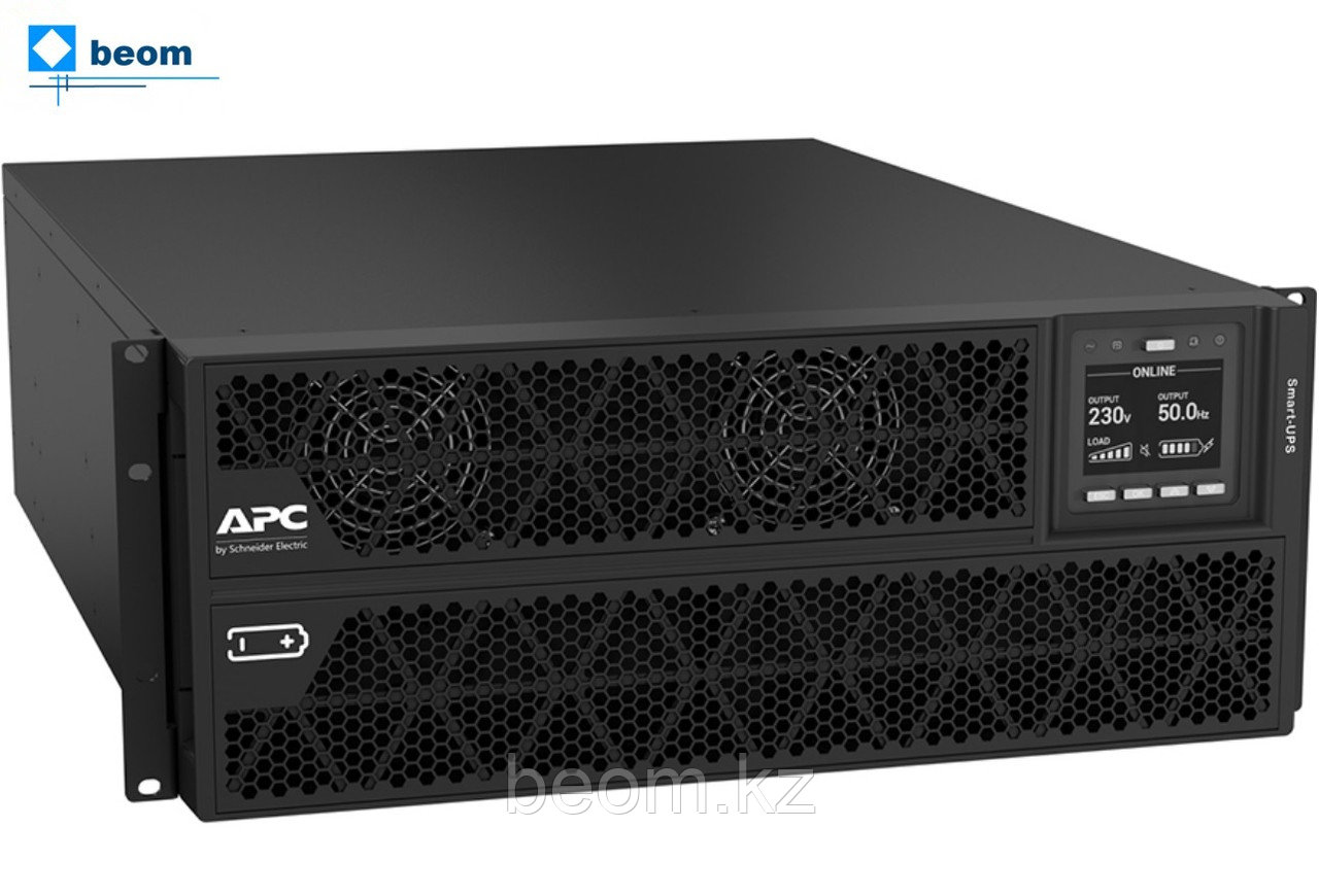 Источник бесперебойного питания APC Smart-UPS SRTG6KXLI (6000ВА/6000Вт | 230В | Стоечный 4U | Вых: 2x IEC C13+1x IEC C19 | Онлайн), фото 1