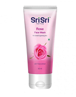 Гель для умывания с экстрактом Розы,60 мл, Rose Face Wash, Sri Sri