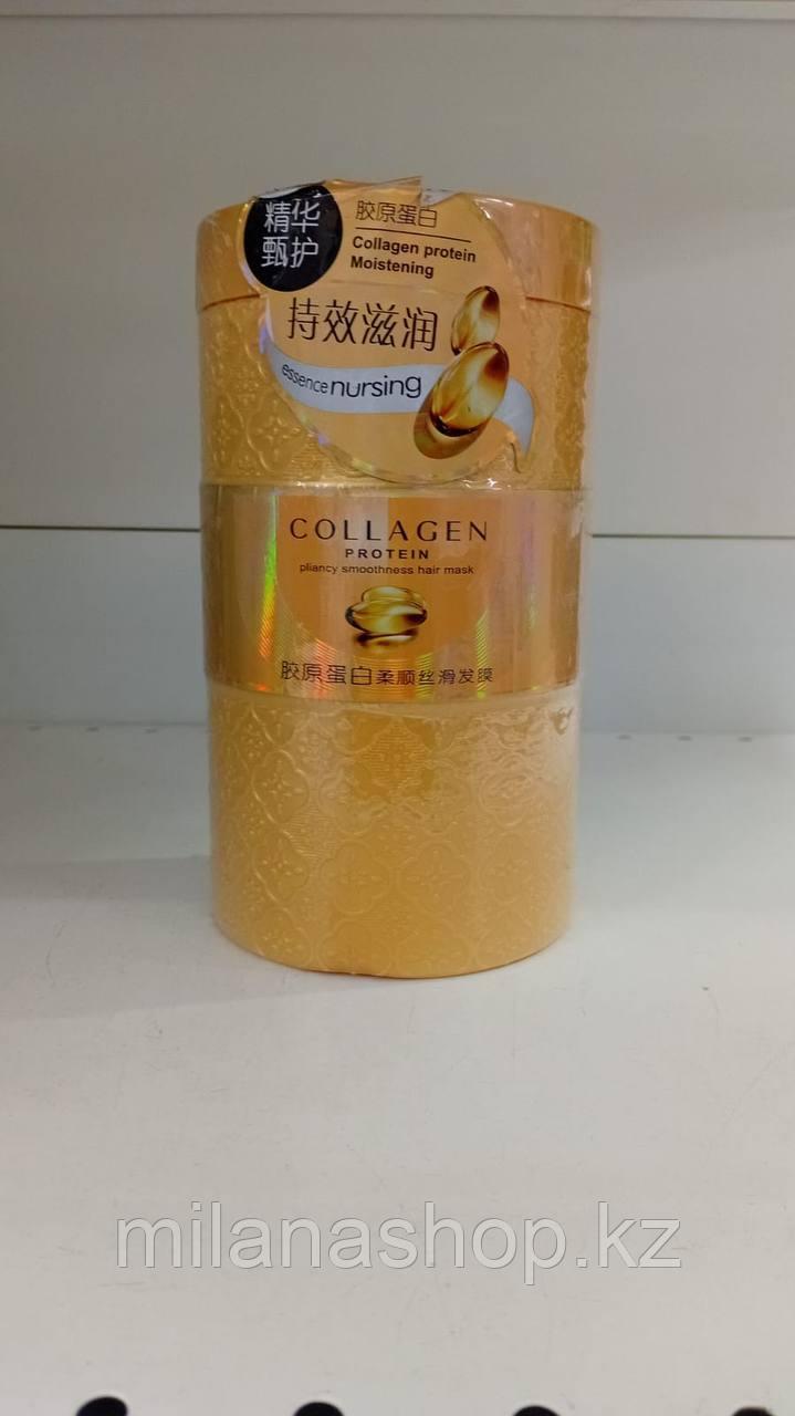 Collagen Protein pliancy cmoothness hair mask - Коллагеновая протеиновая маска для волос 800 гр, фото 1