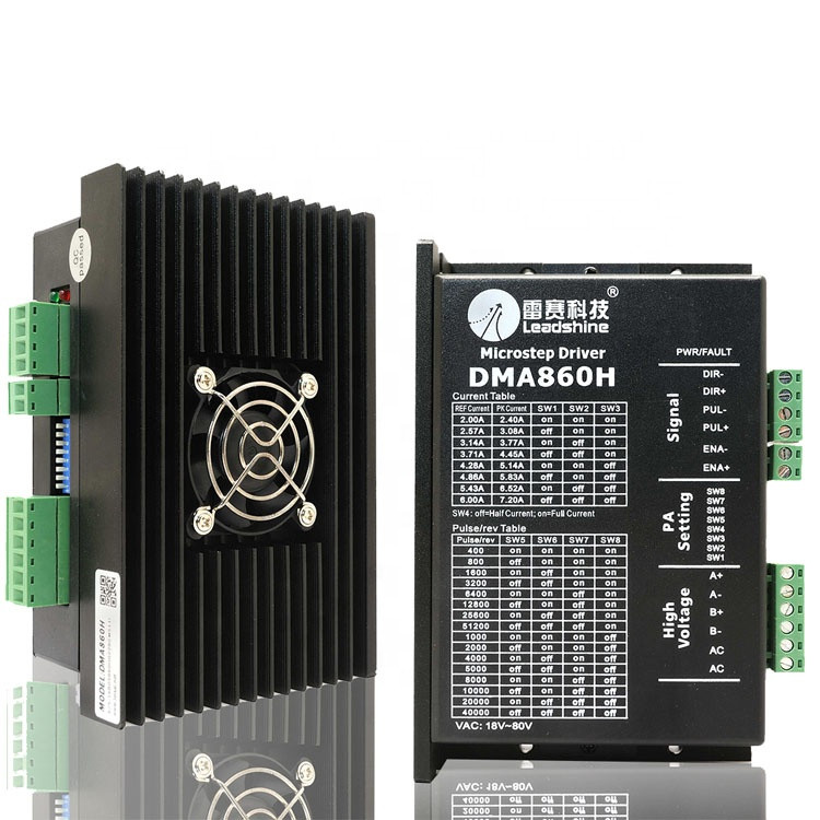 Драйвер шагового двигателя DMA860H, фото 1