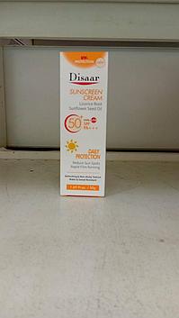 Disaar SPF 50 - Солнцезащитный крем, ежедневная защита 50 гр
