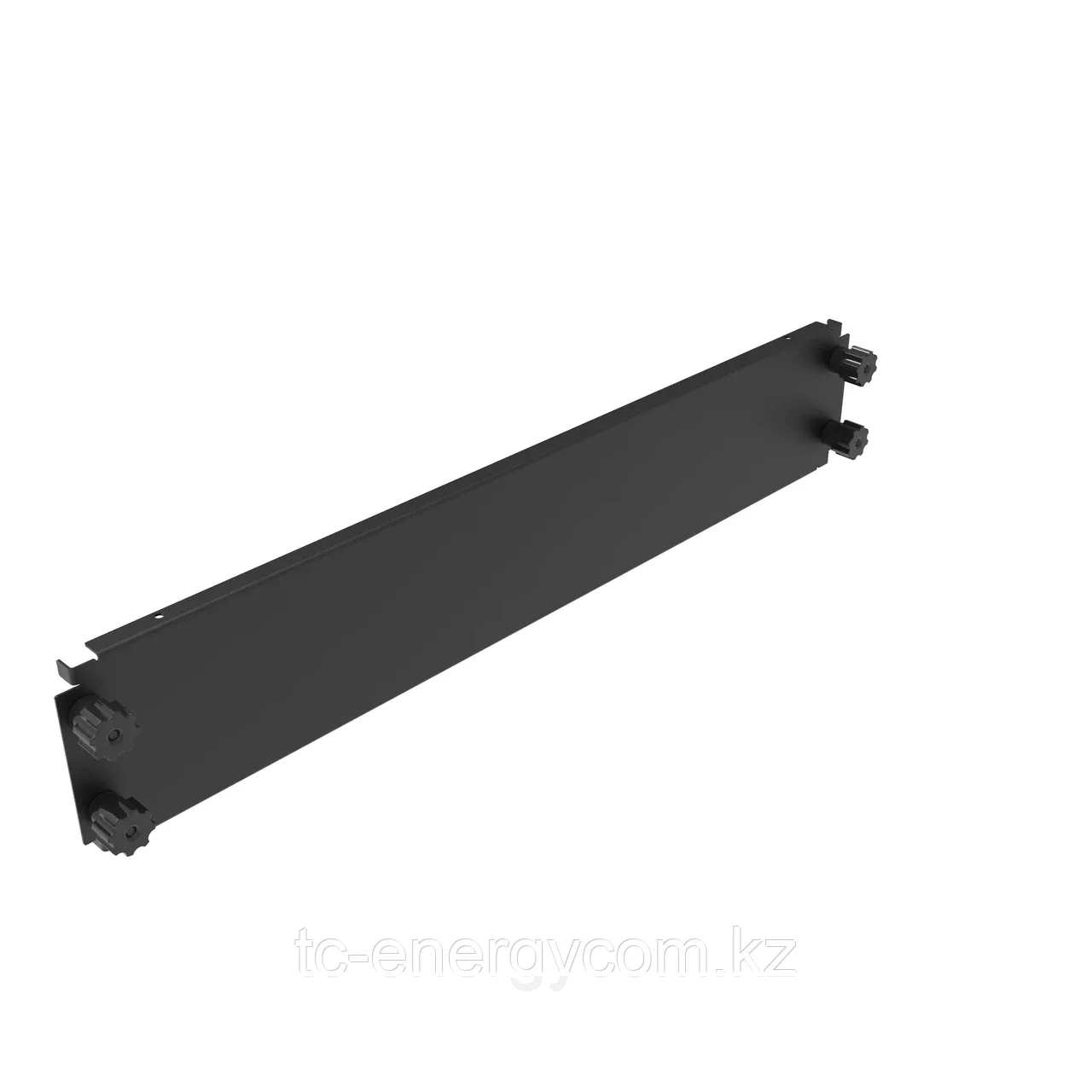 Заглушка 2U в телекоммуникационный шкаф 19", монтаж без инструментов, фото 1