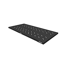 Полка стационарная для шкафов глубиной 1200мм, (глубина полки 950мм) распределенная нагрузка 250кг, цвет-черный (SNR-SHELF-12095-2