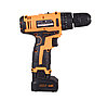 Дрель-шуруповерт аккумуляторная ударная ДА-24Л-2кУ (2,0 А/ч) (ударный) Вихрь, фото 5