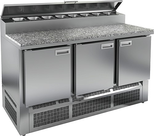 Стол для пиццы HICOLD PZ2-111/GN камень, фото 1