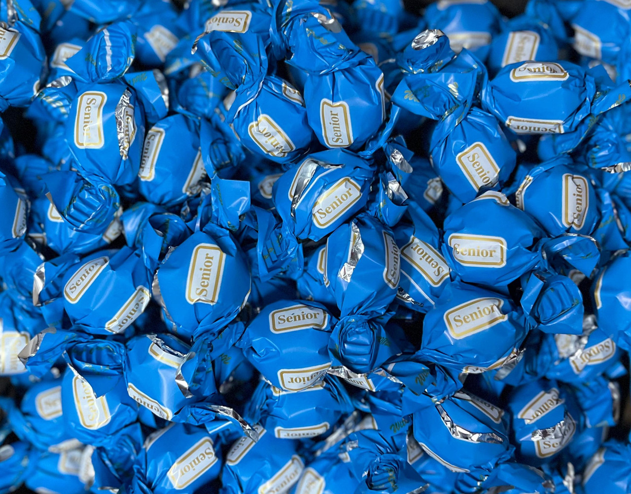 Шоколадные конфеты Senior 150 гр (синие) /Италия/ (Ф)