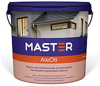 Краска MASTER водоэмульсионная Aleoli 25 кг, белый цвет