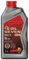 Моторное масло Синтетическое S-OIL Red #9 5W-30 1 л