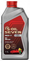 Моторное масло Синтетическое S-OIL RED #7 5W-30 1 л