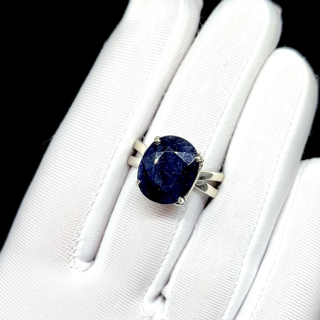 Кольцо с натуральным Сапфиром. Эксклюзив, фото 1