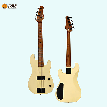 Электро-бас гитара  LUXARS S-KB20 PWH Travel Electric Bass