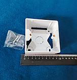 Подрозетник накладной 86×86 мм с винтами — для умных выключателей, фото 7