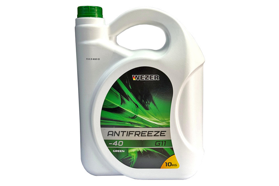 Антифриз WEZZER зеленый 10кг. (2шт), фото 1