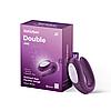 Вибратор для пар "Satisfyer Double Joy", фиолетовый, с управлением через мобильное приложение, фото 3