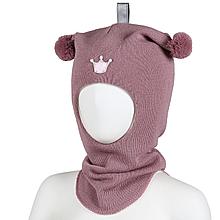 Шапка детская Kivat dusty rose, crown 505-17B