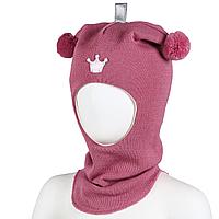 Шапка детская Kivat heather pink, crown 505-14
