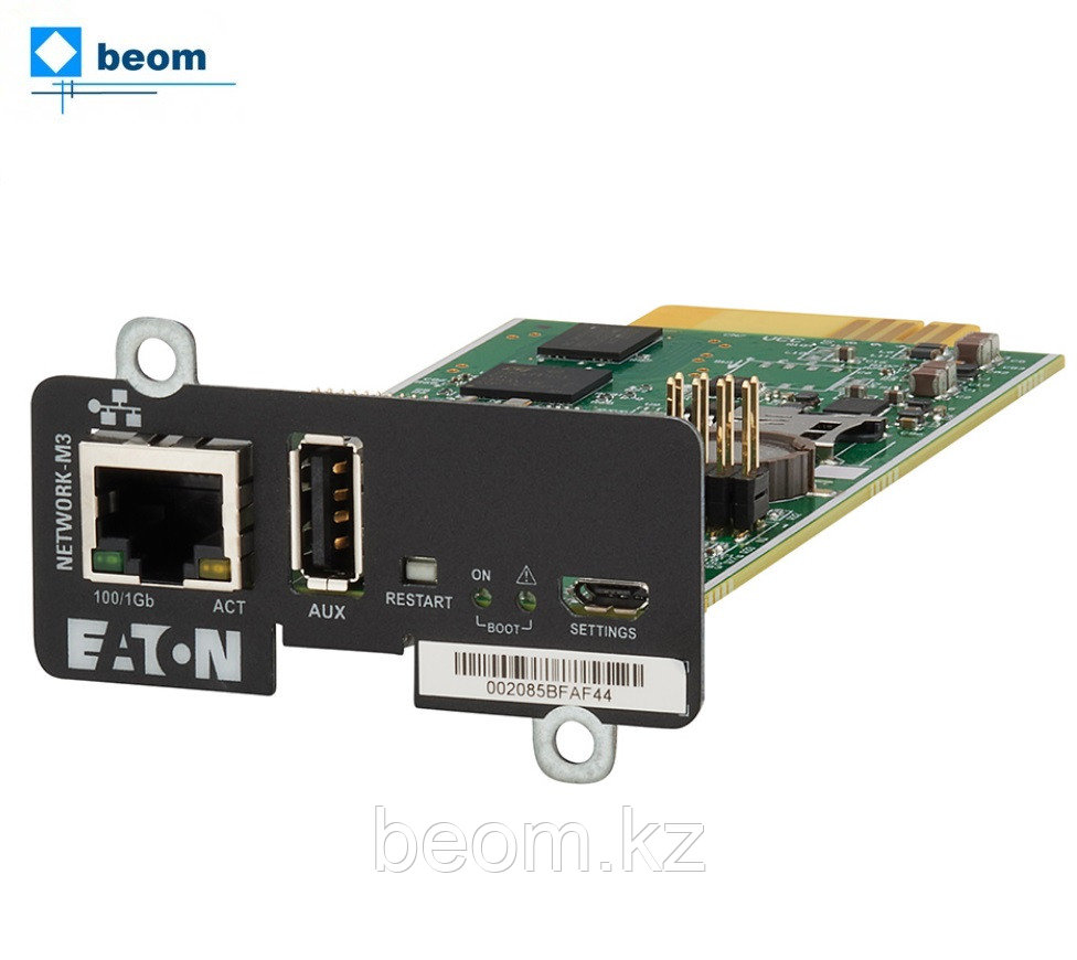 Внутренняя SNMP карта Eaton Network-M3 (для серии: 5P, 5PX, 5PX G2, 5SC Rack, 9PX, 9PXM, 9SX, 9130, Ferrups FX, 9E, 93PS), фото 1
