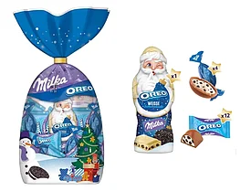 Новогодний подарок Milka OREO 224 гр