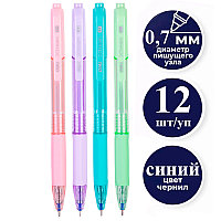 Ручка шариковая DELI "Smooth Q199" автоматическая, 0,7 мм, синяя