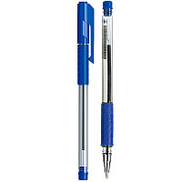 Ручка шариковая DELI "Arrow Q01630", 0,7 мм, синяя, грип