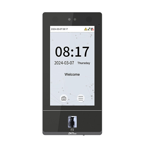 Мультибиометрический терминал контроля доступа ZKTeco SenseFace 7A, фото 1