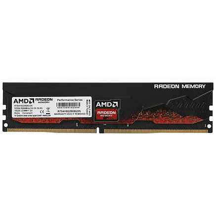 Оперативная память 16GB DDR5 6000MHz AMD Radeon R7 UDIMM With Heatsink CL36 1.35V R7S516G6000U1S, фото 2