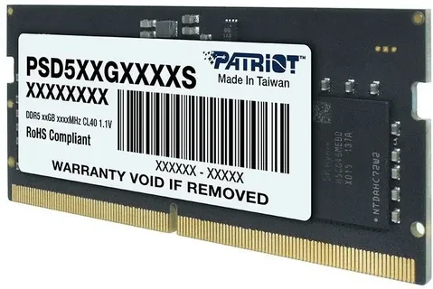 Модуль памяти для ноутбука Patriot SL PSD532G48002S DDR5 32GB