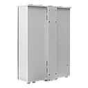 Шкаф уличный серии Real, 3U, 640х500х173, RAL7035, фото 2
