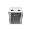 Шкаф телекоммуникационный настенный 12U, 523х600х599мм серия LITE (стеклянная дверь), фото 2