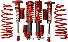 Подвеска в комплекте для Ford Ranger 2015-2022 Форд рейнджер Лифт:0-2.5 дюйм Регулировка скорости сжатия Подвеска передняя/задняя