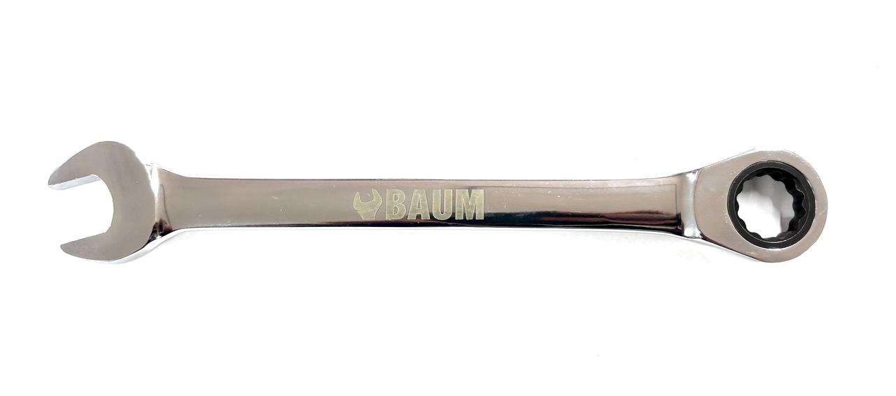 Baum Ключ трещоточный рожково-накидной 10мм, фото 1
