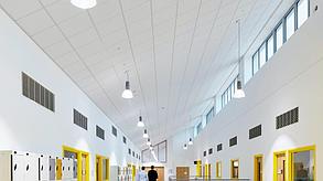 Акустическая потолочная панель Рокфон Школа 600*600*20