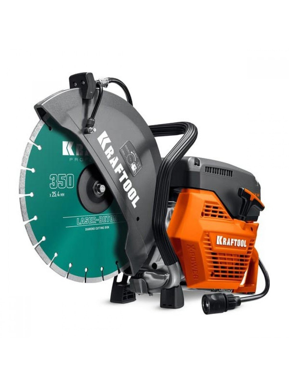 KRAFTOOL 3700 Вт, 350 мм, диск в комплекте, бензорез по бетону (бетонорез) (K770-14 H), фото 1