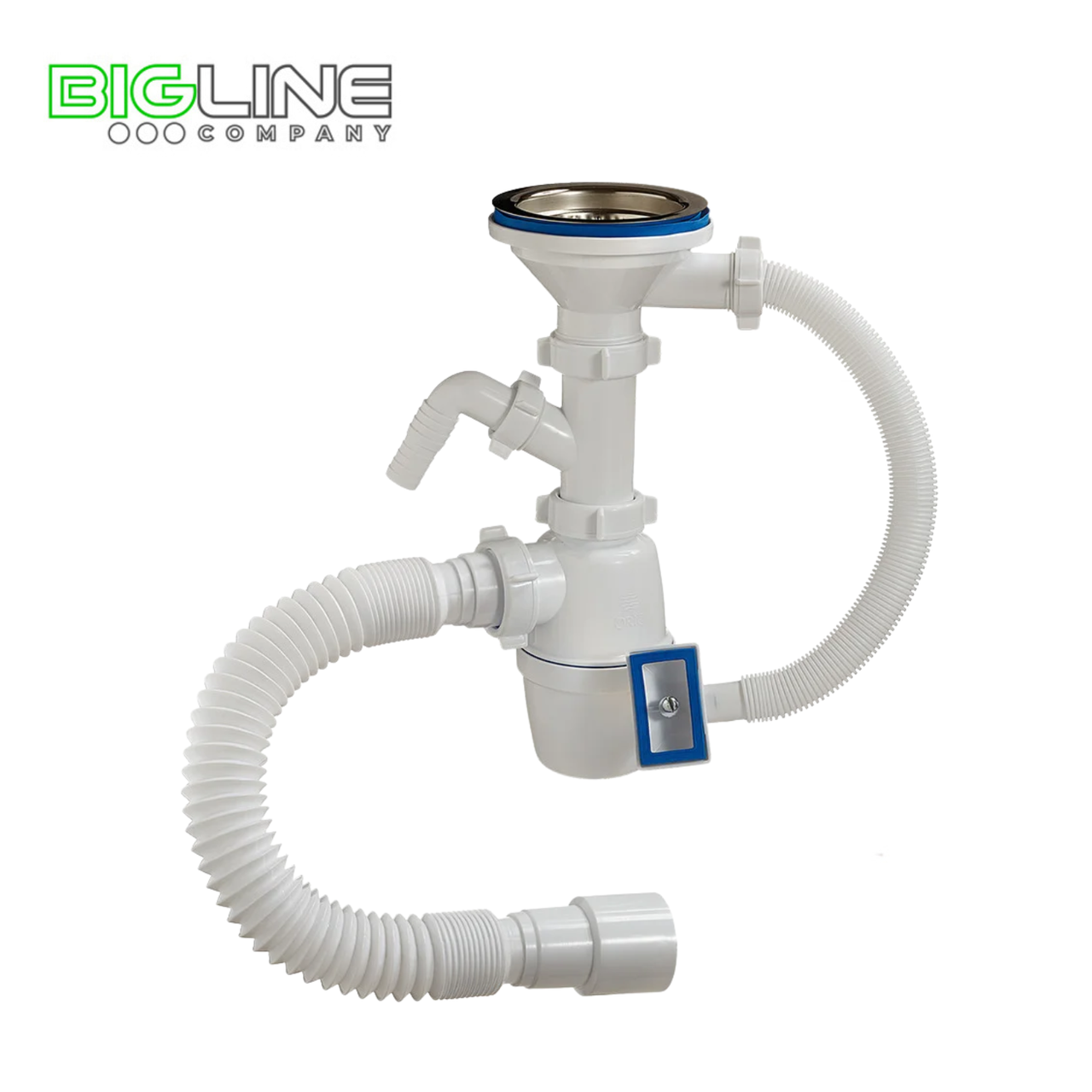 Сифон "ОРИО" А4011 3  1/2  40 с отводом для стир.машин,с гибкой трубой