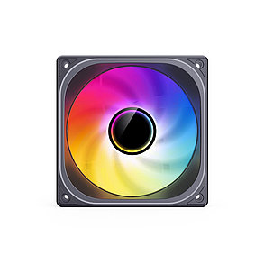 Вентилятор для компьютерного корпуса Jonsbo ZB-120B Black, фото 2