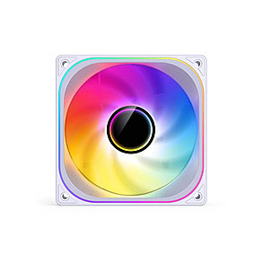 Вентилятор для компьютерного корпуса Jonsbo ZB-120W White, фото 2