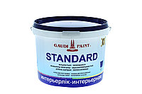Водно-дисперсионная акриловая краска Gaudi Paint Стандарт, 25 кг