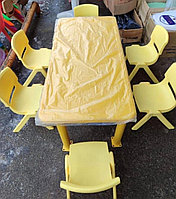 Стул детский пластиковый для детского сада 28 см высота
