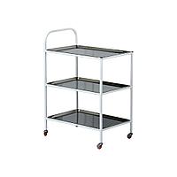 Столик инструментальный модель СМИ 0004 три металлические полки