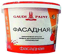 Водно-дисперсионная акриловая краска Gaudi Paint Фасадная, 25 кг
