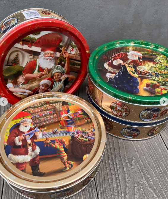 Печенье Новогоднее Vintage Christmas ж/б 340 гр, фото 1