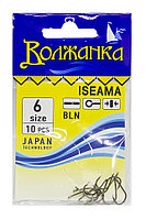 Крючки "Волжанка" Iseama # 6 (10шт/уп)