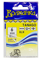 Крючки "Волжанка" Tanago # 6 (10шт/уп)